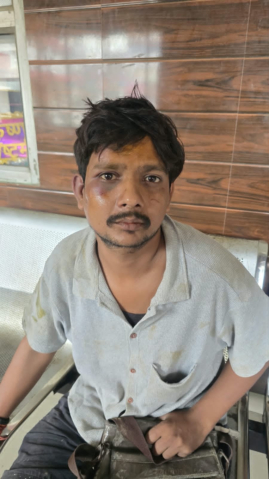 Members of Gujjar gang accused of beating up salesman.
