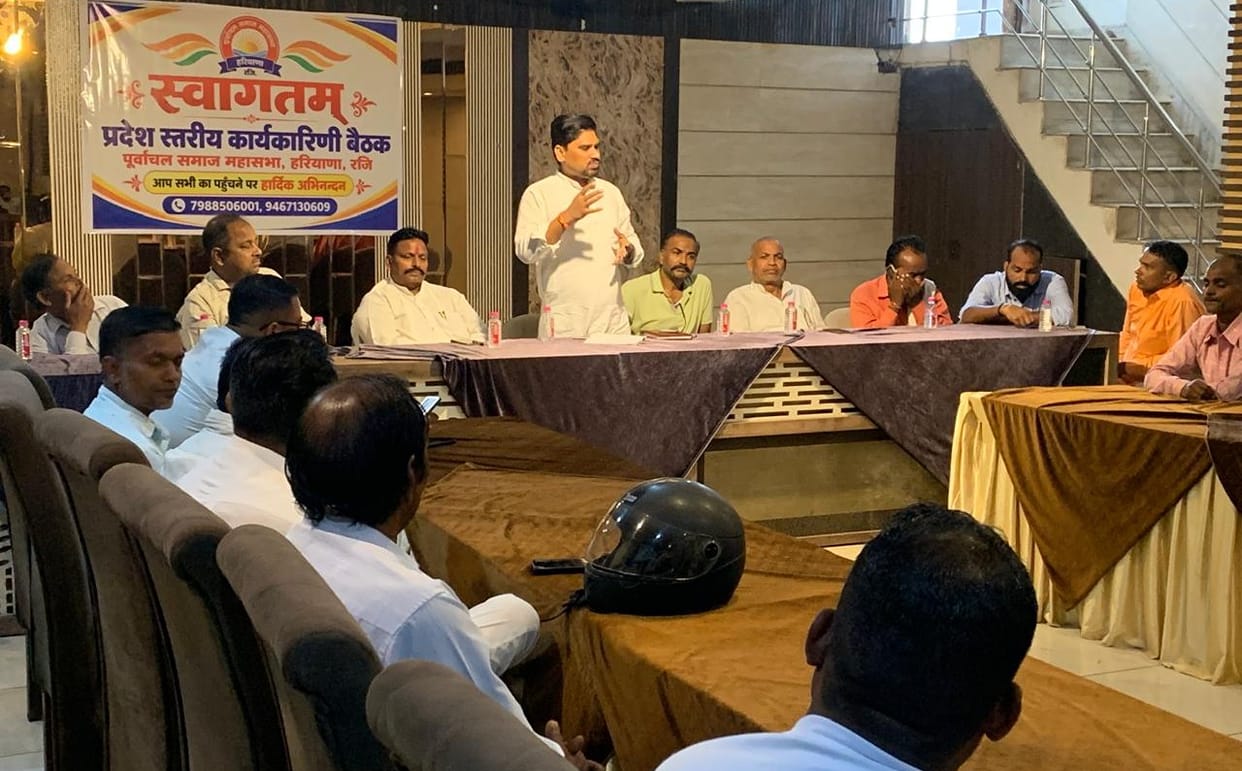 Meeting held regarding preparations and responsibilities for the Chhath festival.