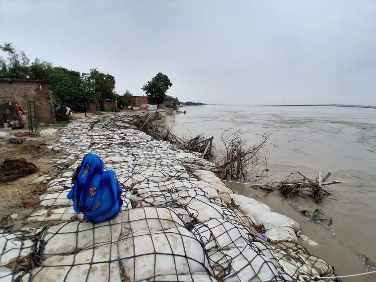 Saryu's flow intensifies; water level rises by 84 cm in 24 hours.