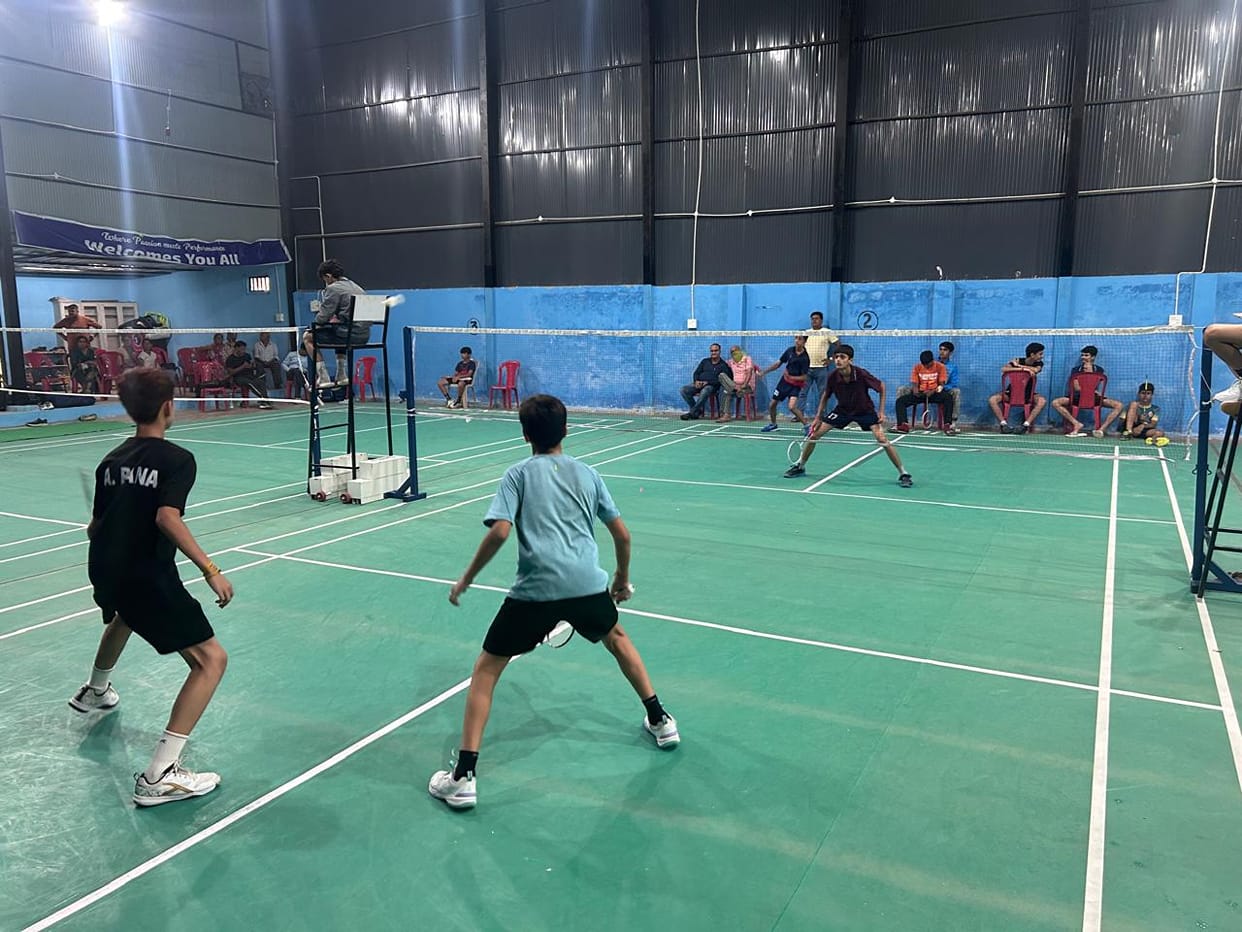 Shaurya, Rayan, and Arsh won their matches in the Under-13 boys' category.