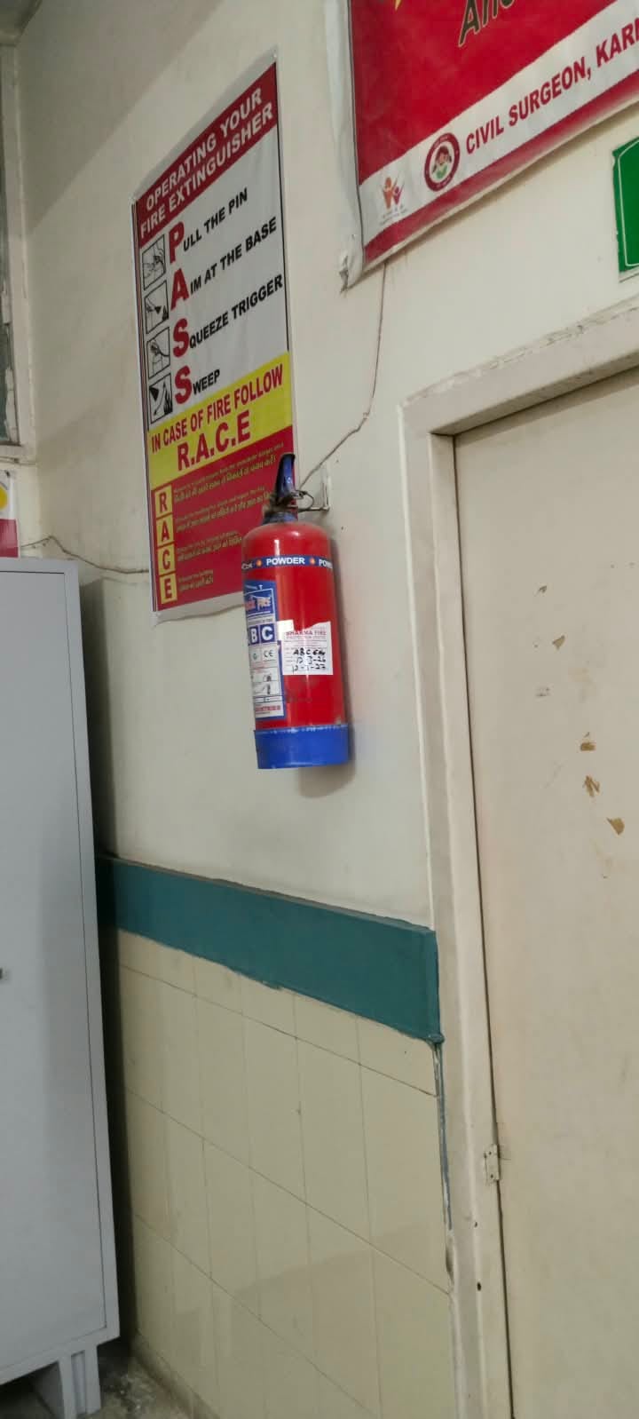 Fire safety measures at health centers incomplete... Fire NOC pending.