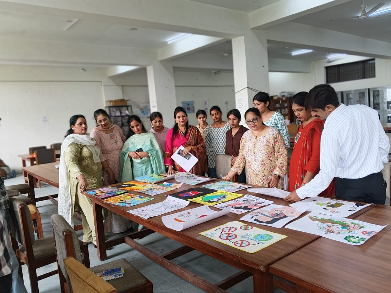 Aryan takes first place in the poster-making competition