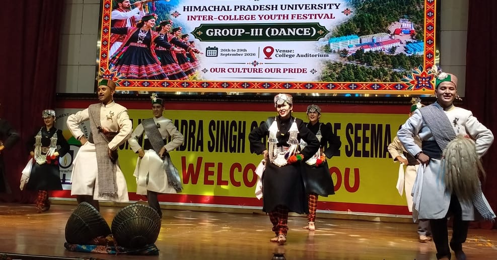 Talent showcased in folk dance and creative choreography at the youth festival