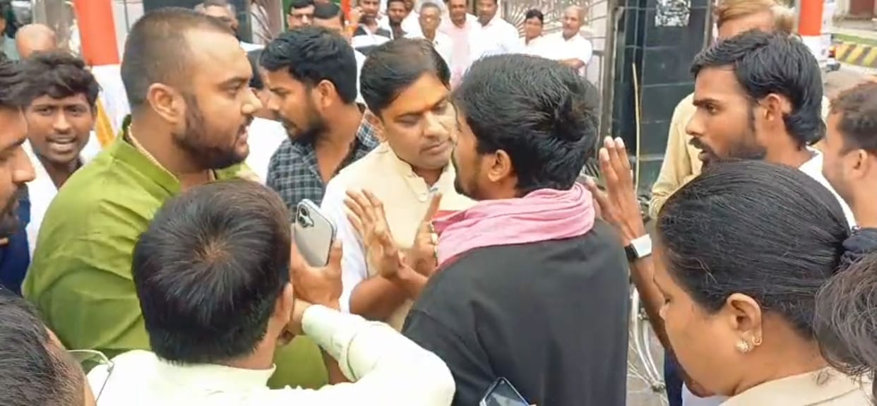 Altercation between youths and BJP members