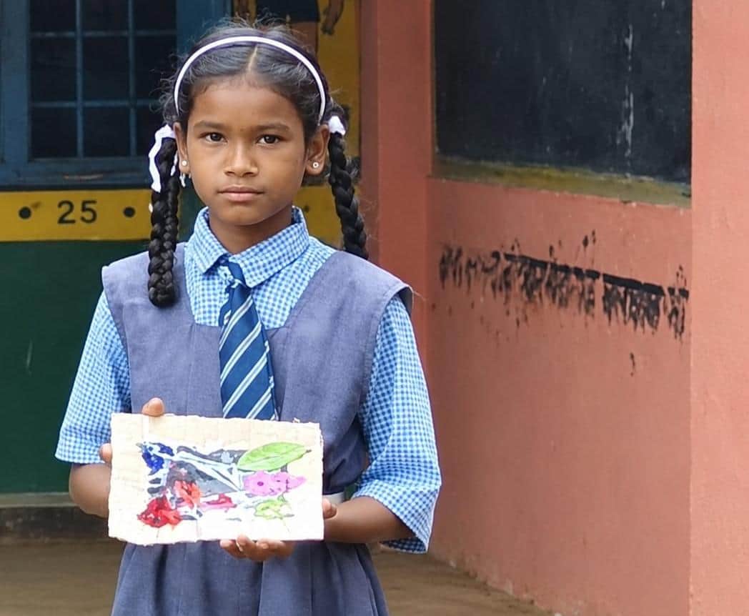 A 12-year-old girl had gone missing three days ago; her body was found today, plunging the village into mourni