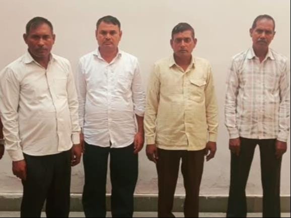 Four arrested on charges of offering inducements for religious conversion.