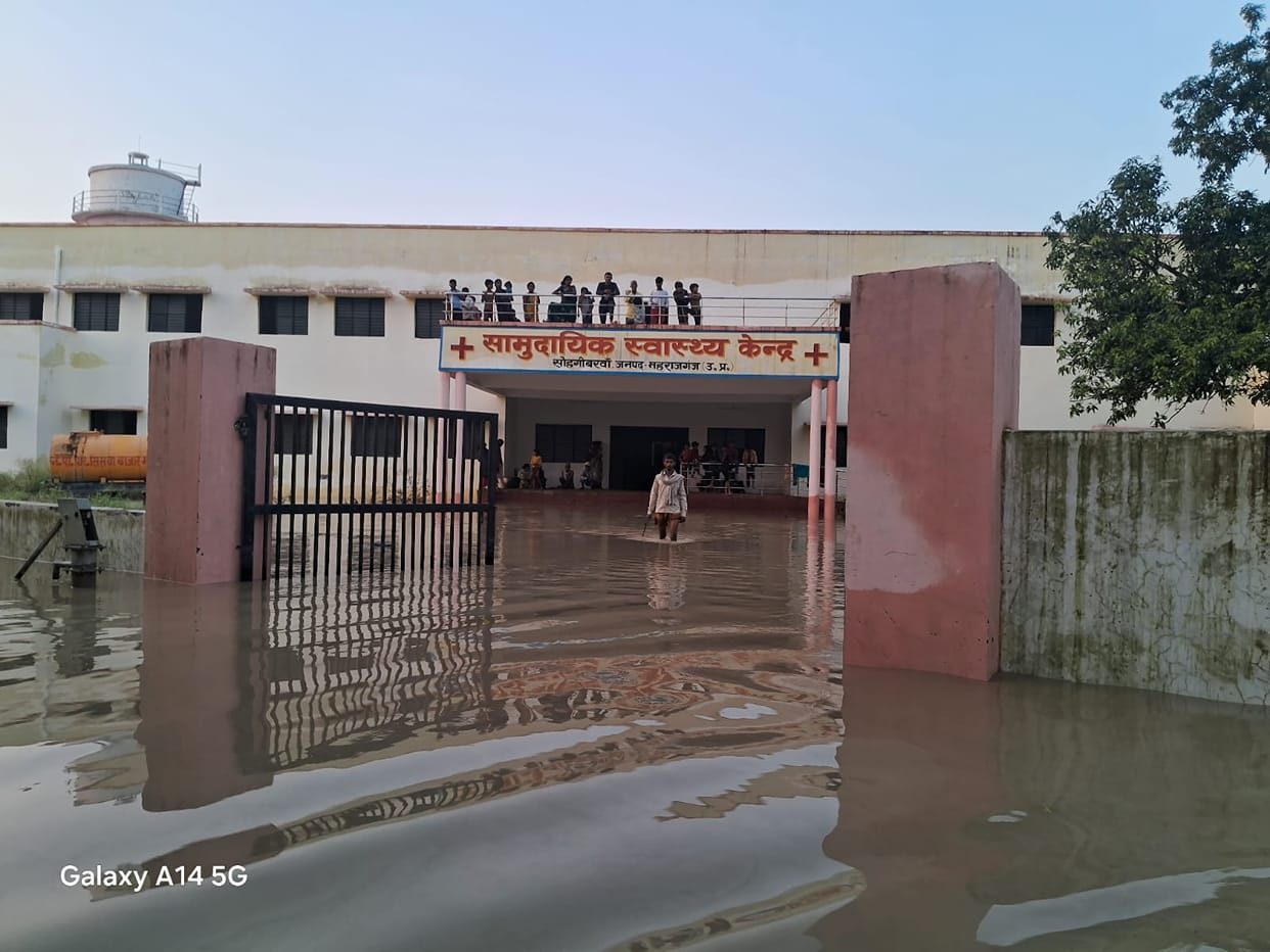 Floodwaters enter CHC-turned-shelter; 1,000 people safely evacuated.