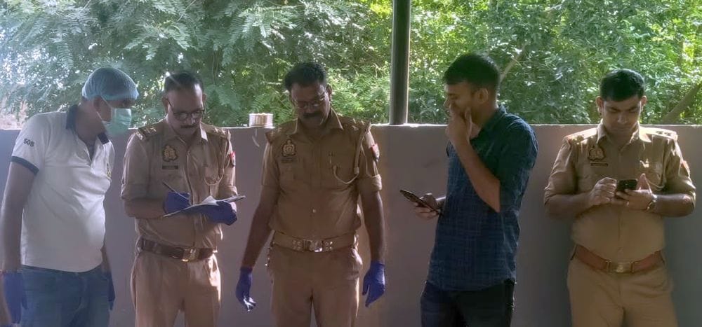 Villager shoots himself dead, overcome by grief over the deaths of his son and wife.