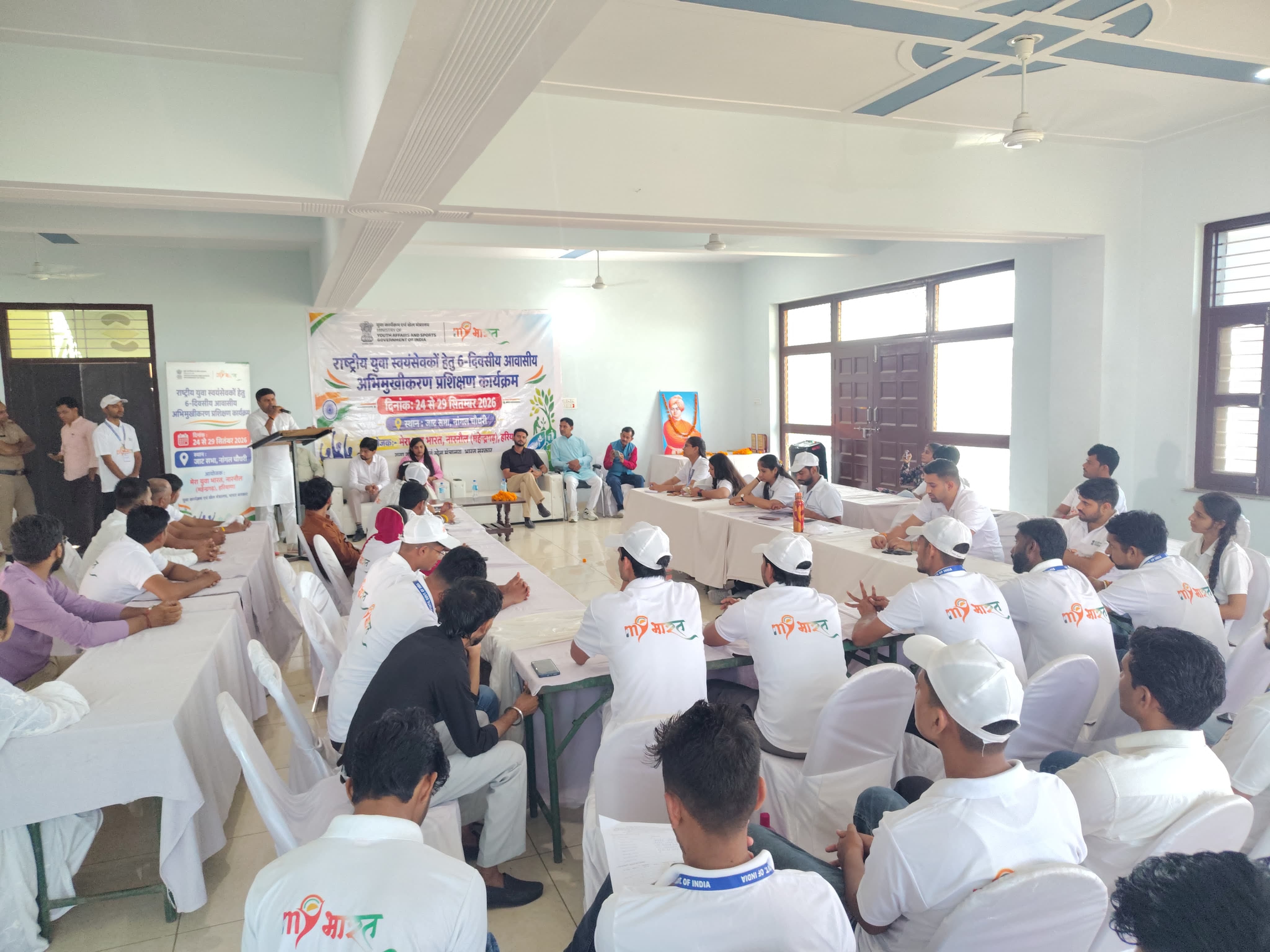 फोटो 9समापन कार्यक्रम में संबोधित करते जिला प्रमुख डॉ राकेश कुमार।स्रोत: प्रशासन