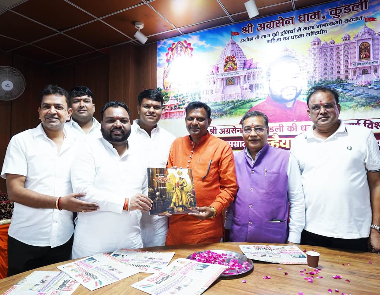 Kanhaiya appointed Coordinator of Agrasen Dham.