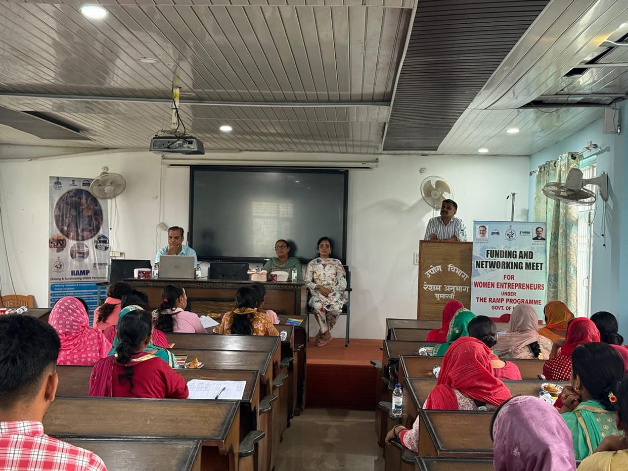 Entrepreneurs involved in sericulture were provided with information about government schemes and subsidies.