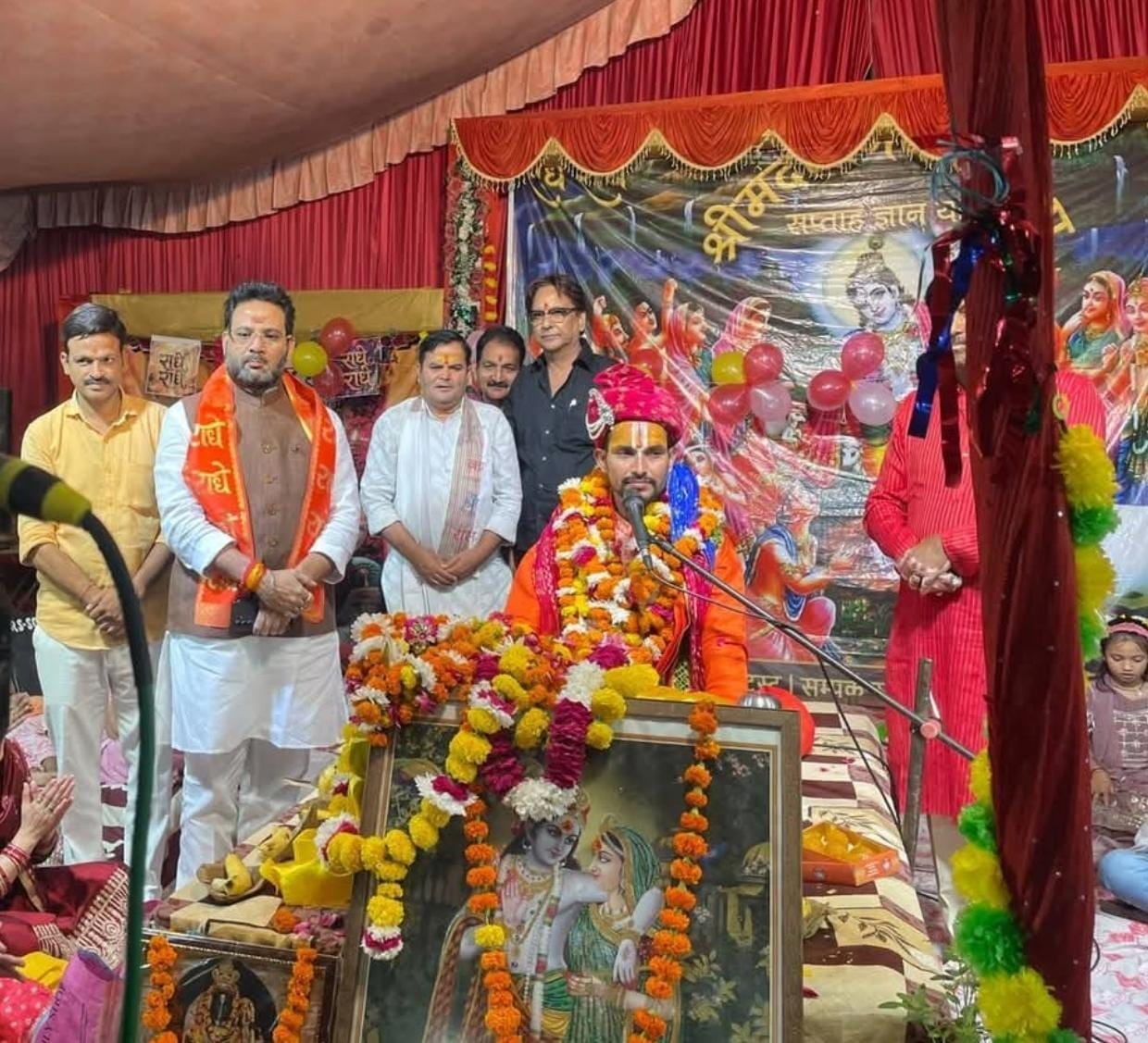 Recounted the story of Sudama.