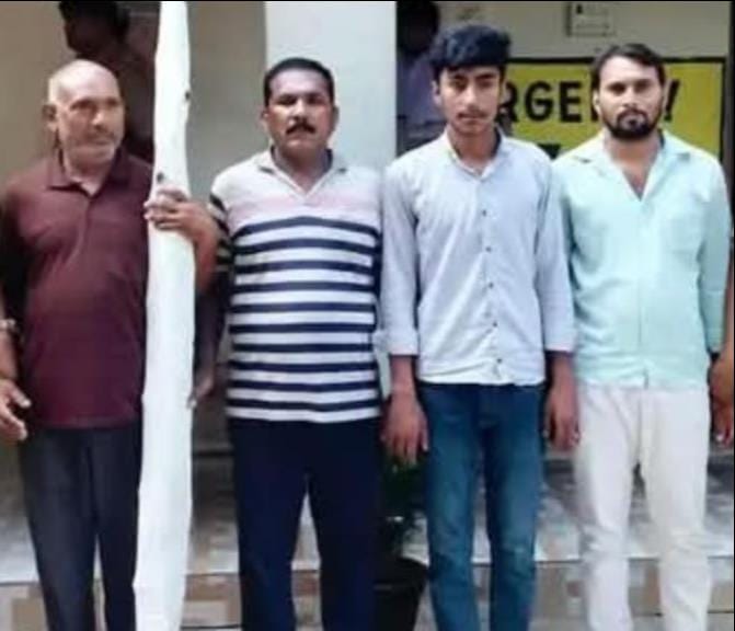 Four accused arrested in connection with the youth's murder; only four sticks recovered based on information provided by them.