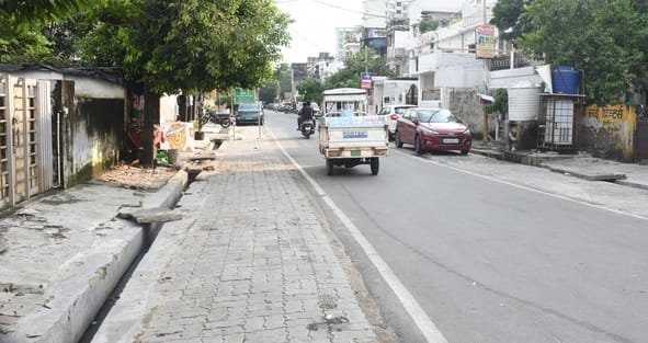 Open drains and regular cleaning: Paper Mill Colony sets an example.