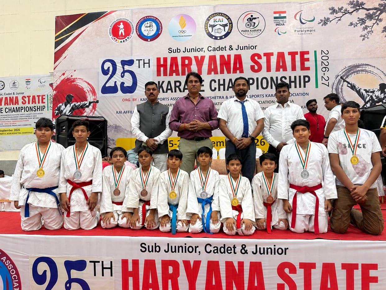 Won 11 medals at the state-level karate competition