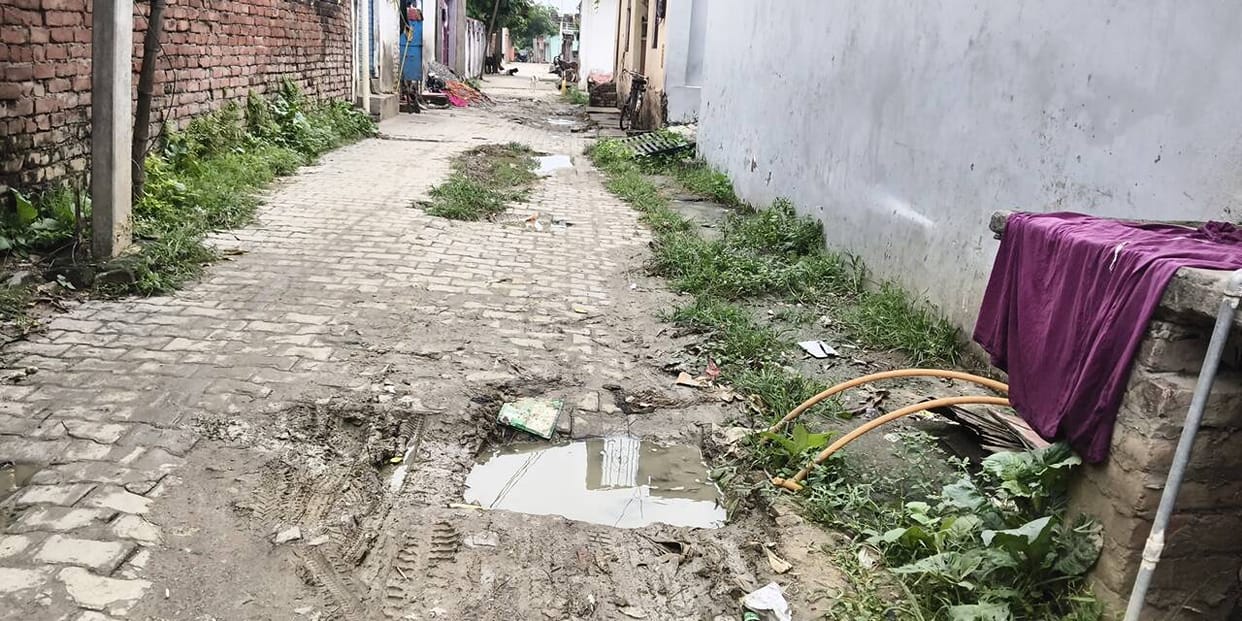Roads dug up for water or gas lines repairs forgotten.