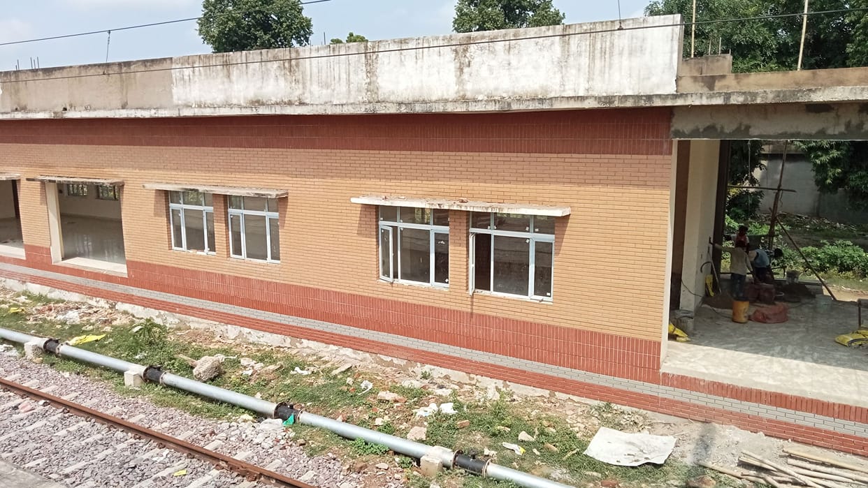Railway station being transformed under the Amrit Bharat Scheme