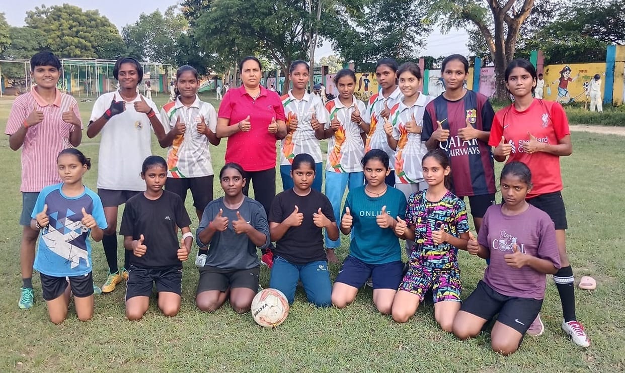 10 players selected for sub-junior girls' football.