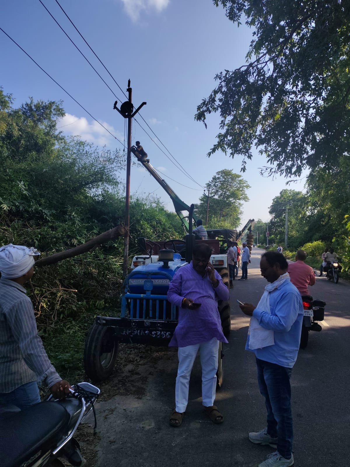 Power not yet restored in 700 villages; it will take another 24 hours.