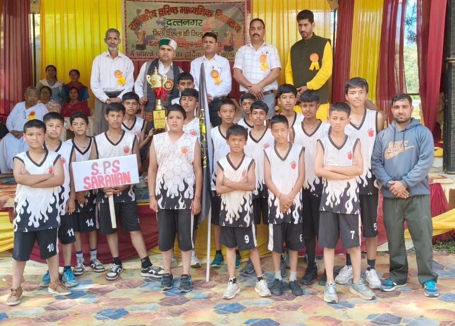 Sarahan Public School emerges as winner in basketball and handball