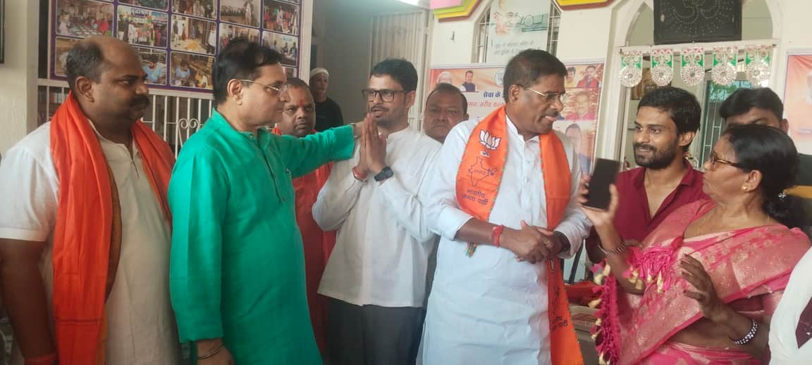 minister pramod chandra vanshi targets india alliance meeting vote theft remark today bihar news