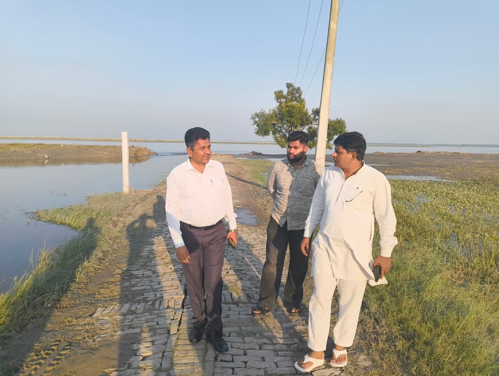 Meerut News: बस्तौरा नारंग के जंगल से उतरा पानी