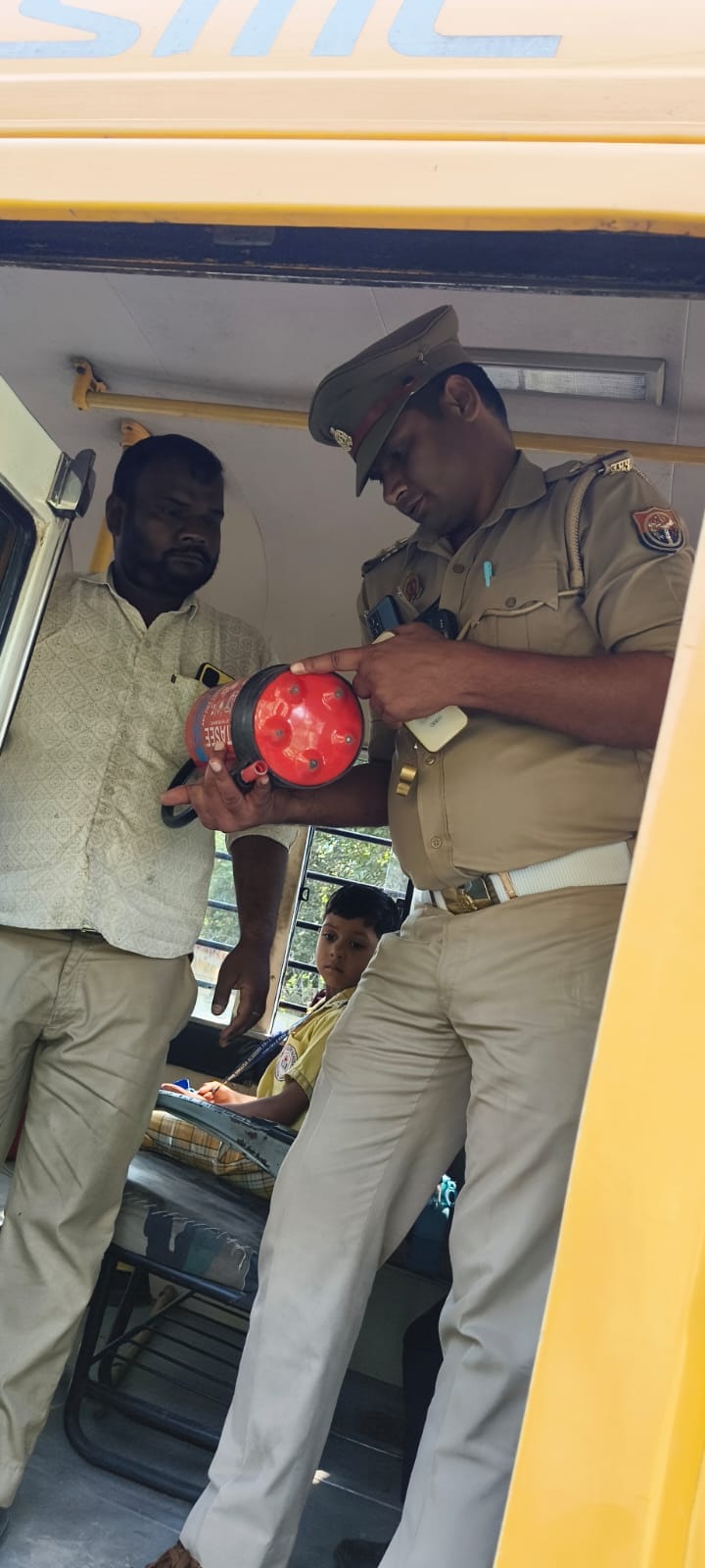 Inspection of buses in the district begins after Greater Noida bus fire