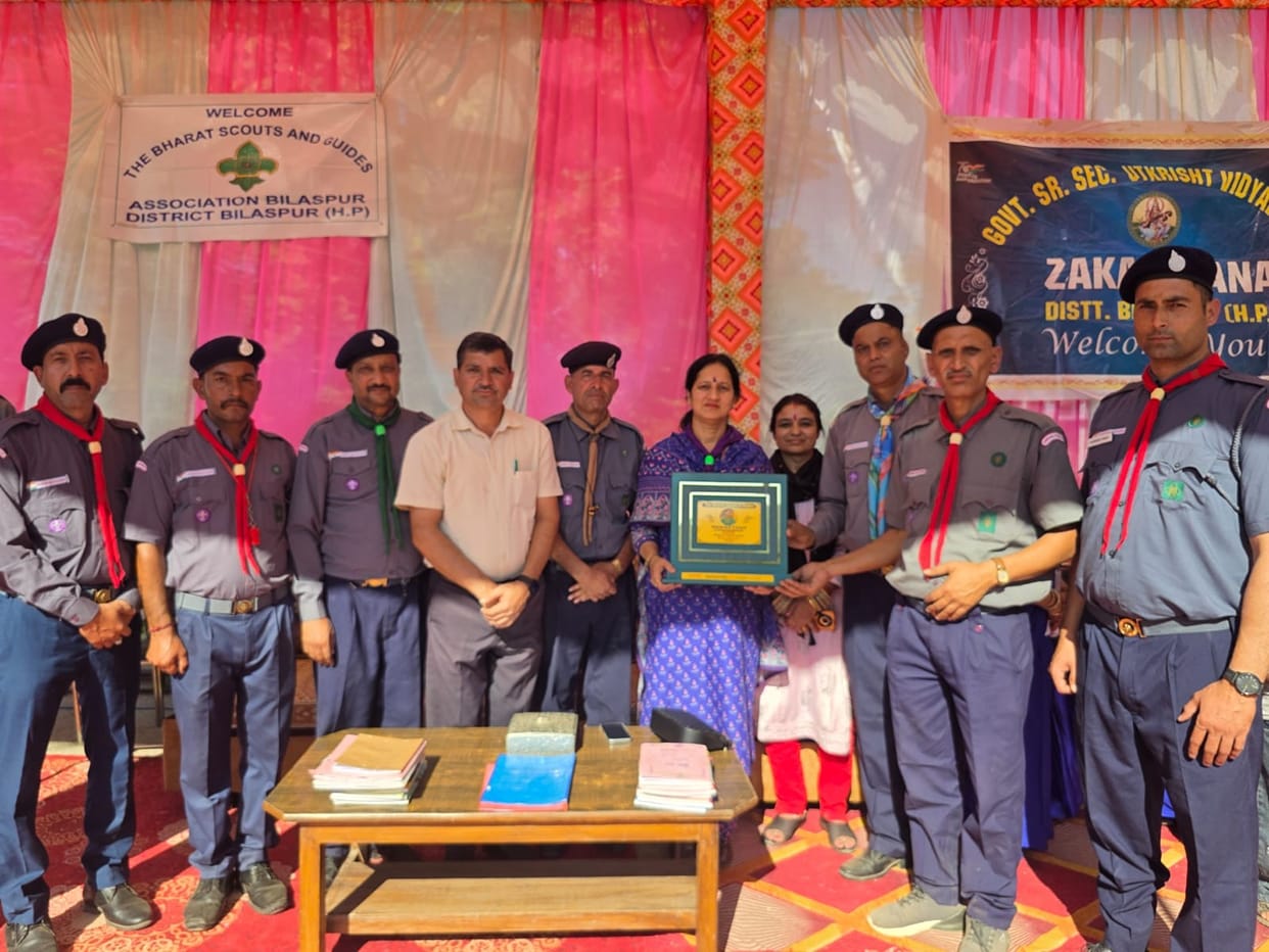 282 Scouts and Guides are undergoing training at Zakatkhana.
