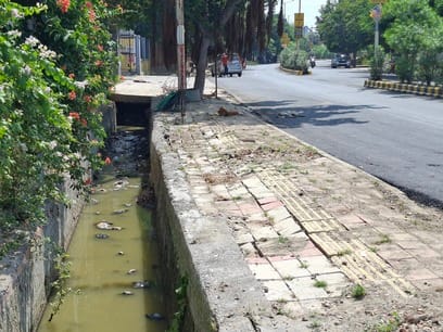 With only five days left for Janakpuri, who will be held responsible if an accident occurs due to the open drains?