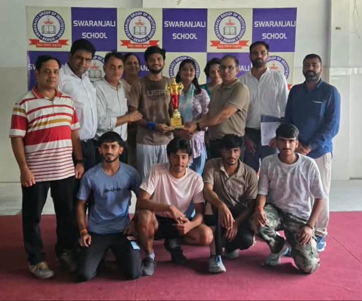 Four players from Krishna Degree College selected for the All India University Games.