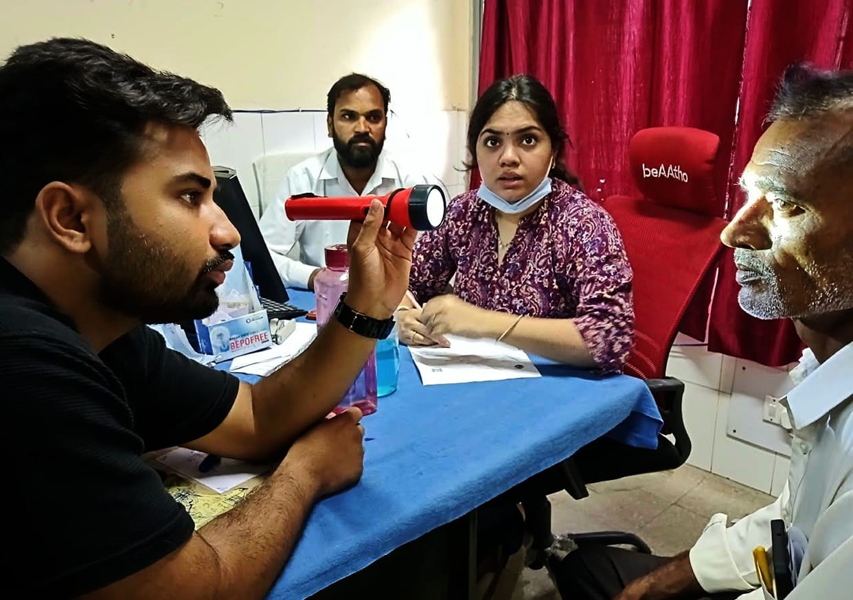 Rise in eye infection patients after the rain