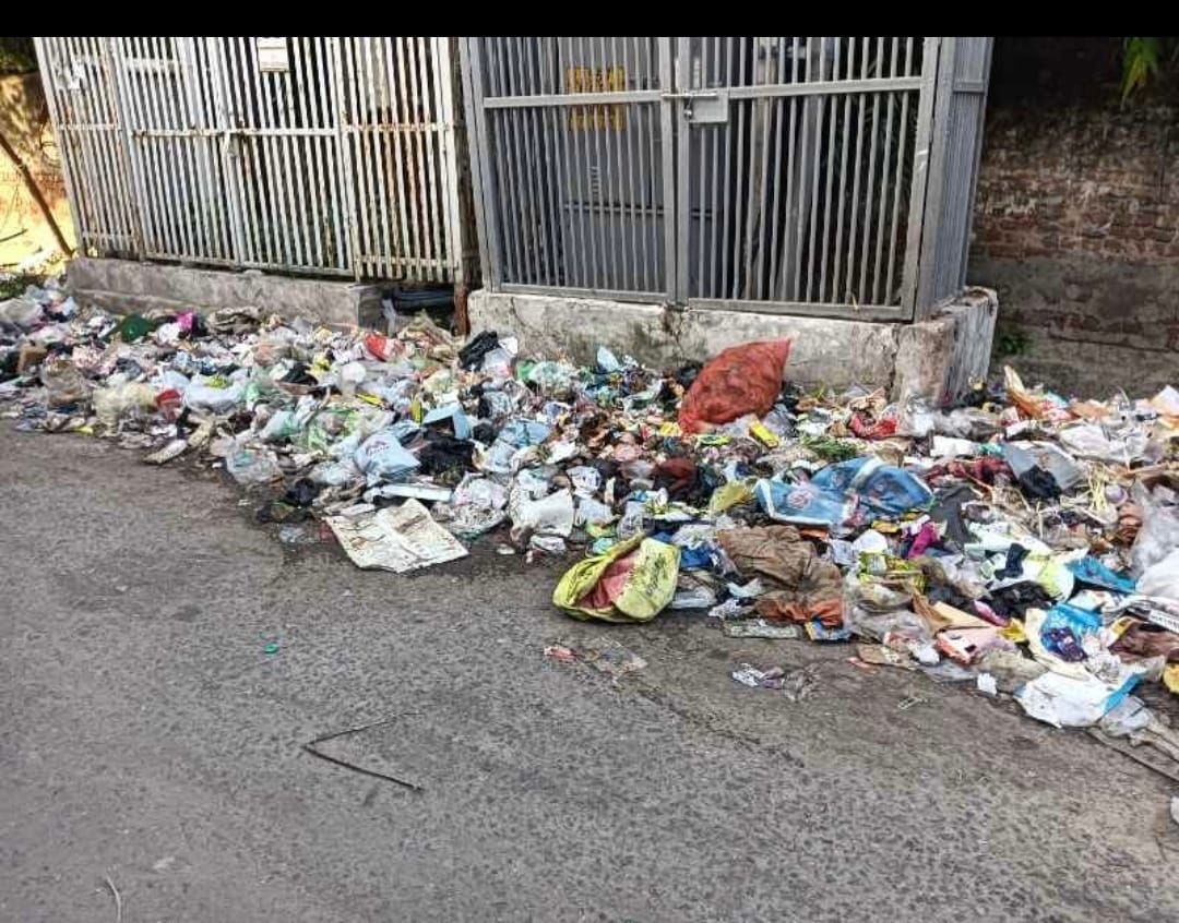 Only 25% of vehicles deployed for garbage collection; stench creates a terrible situation.