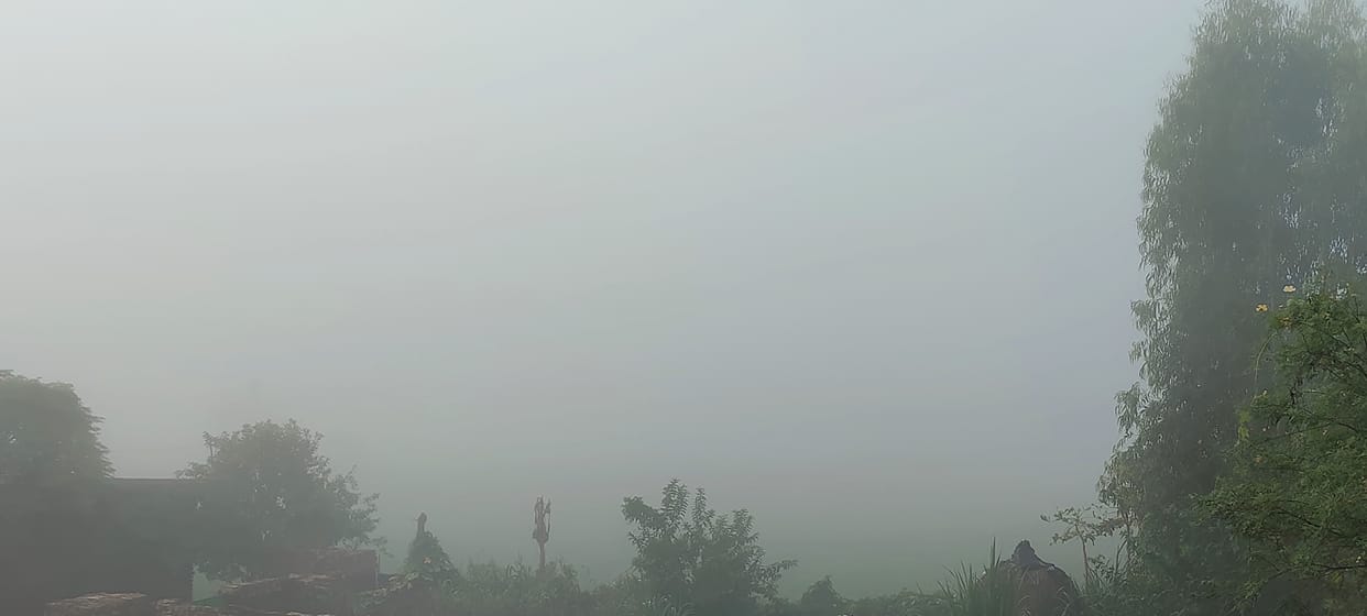 Bright sunshine following early morning mist in border areas