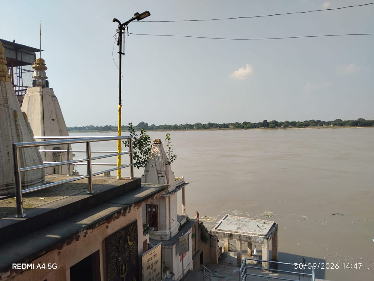 Ganga water level recedes on the third day; relief.