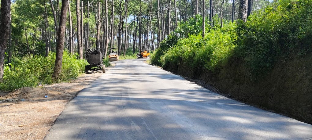 Traveling on the Barsar-Sadoh road will now be easier.