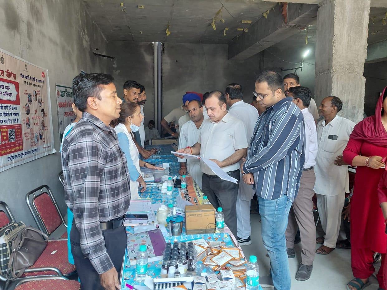 421 people presented their issues at the Seva Setu camp.