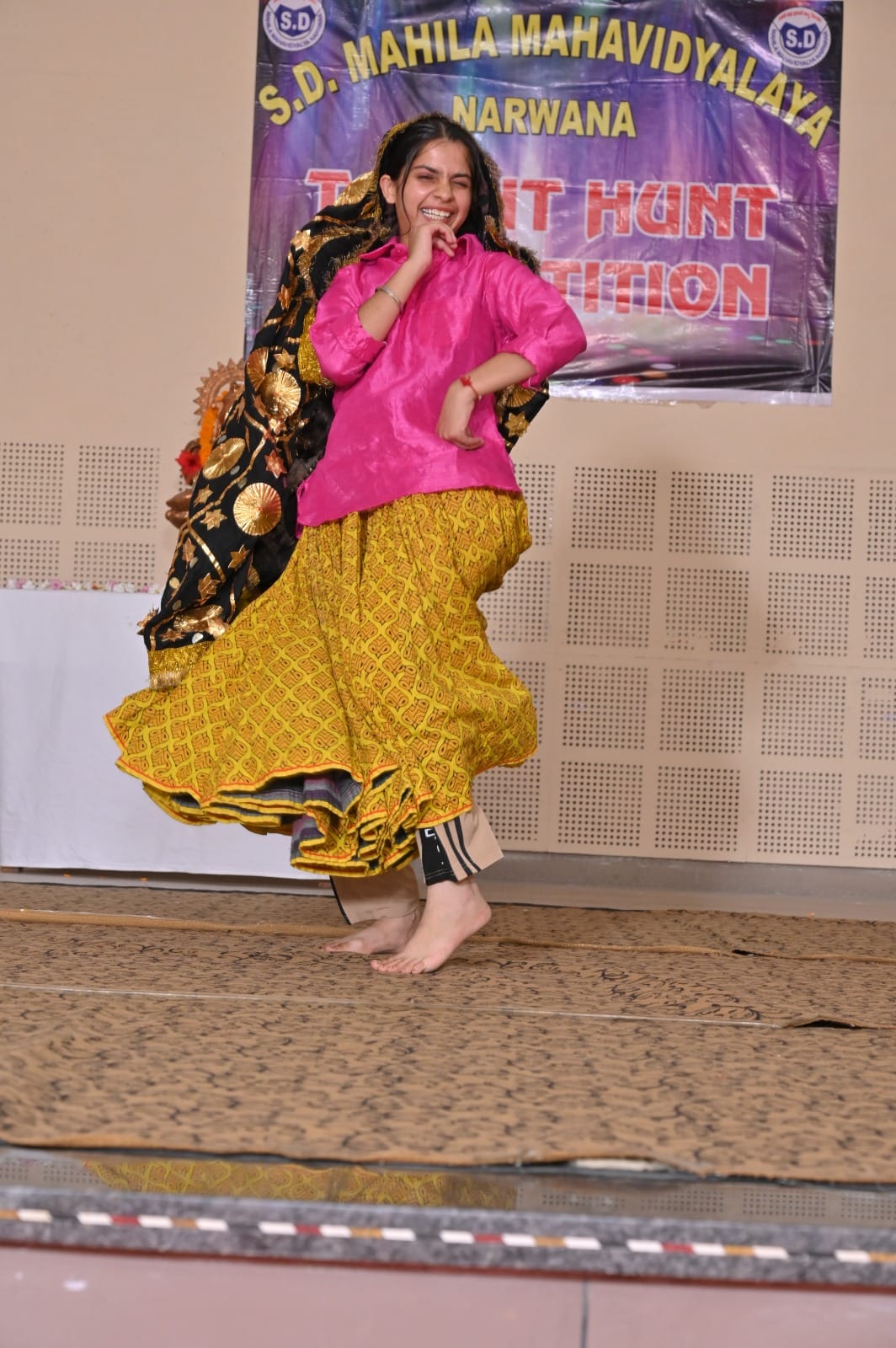 The classical dance presented on Ghar More Padharo Piya captivated the audience.