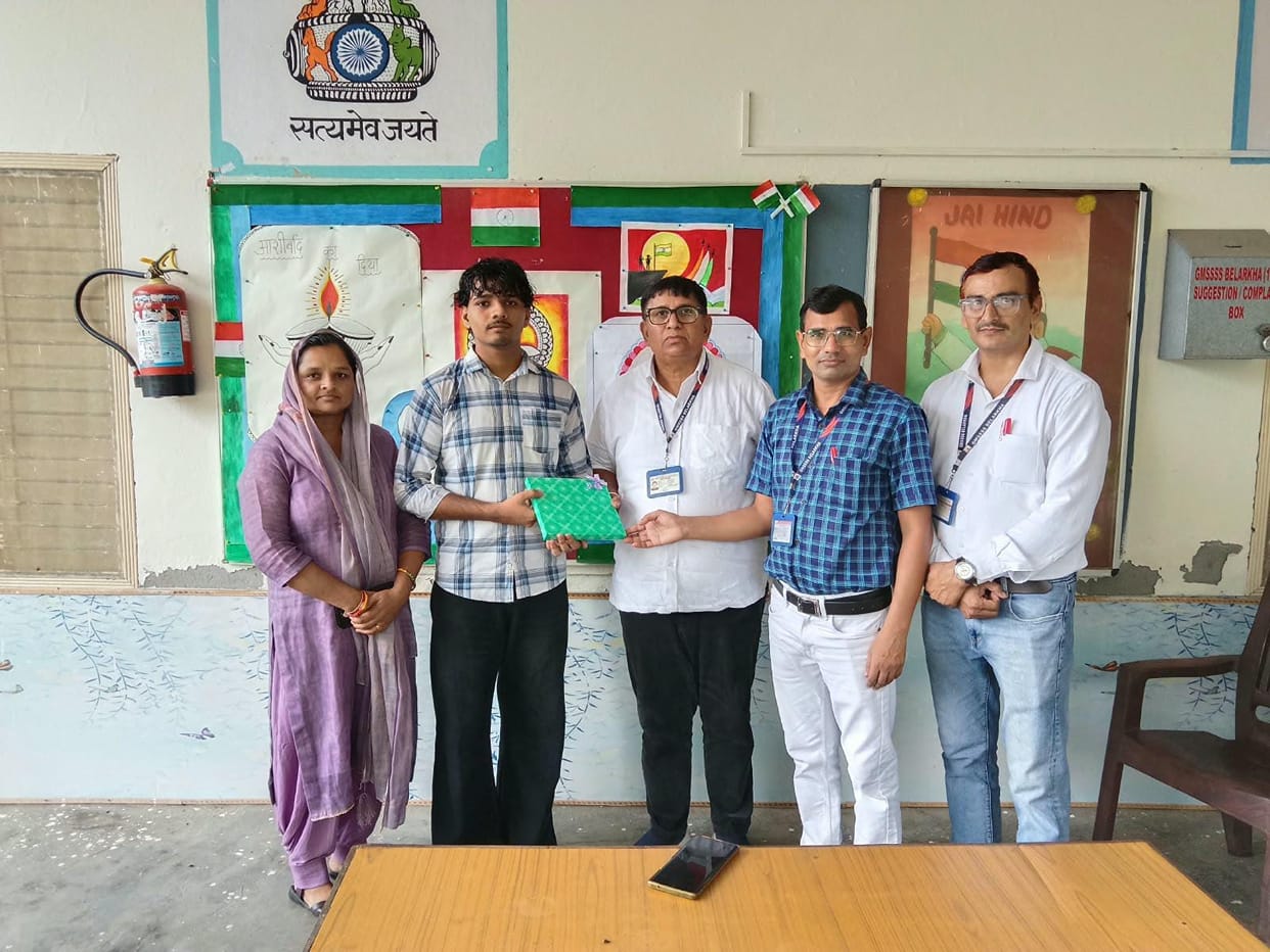 Nitish admitted to the Veterinary Surgeon course at LUVAS, Hisar.