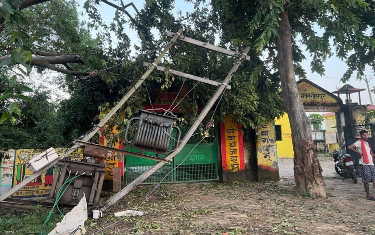 Power not restored in rural areas even on the sixth day.