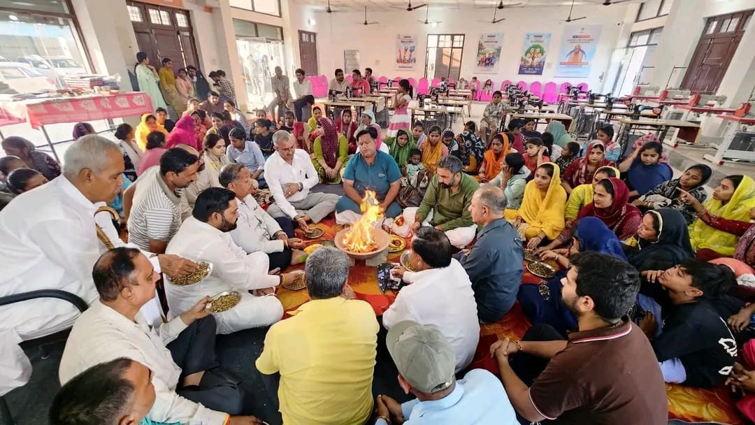 Tailoring training center launched in Kunjpura