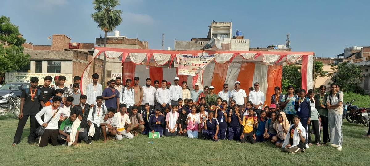 Ballia News: एथलेटिक्स में 400 खिलाड़ियों ने दिखाया दमखम