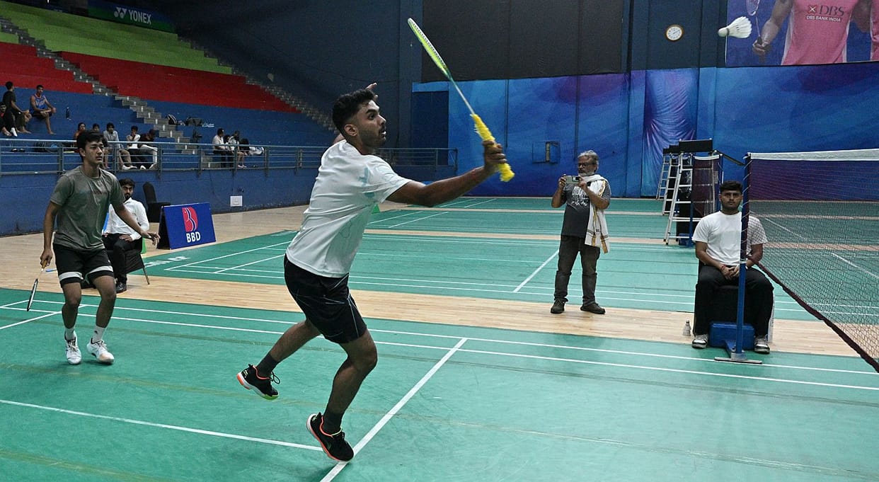 Double titles for Aparajita, Akshay, and Aditya
