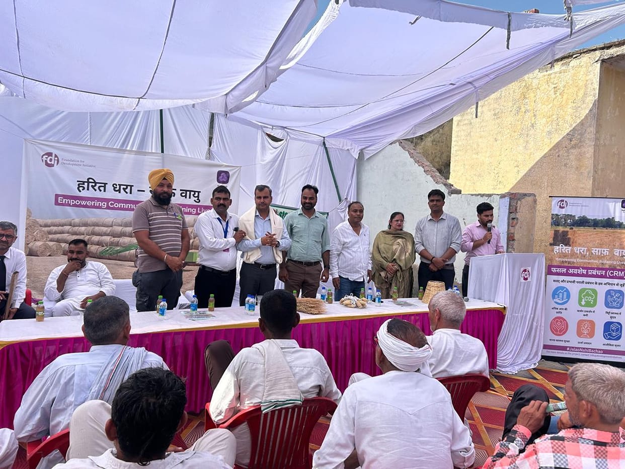 Farmers were informed about stubble management measures at the seminar.