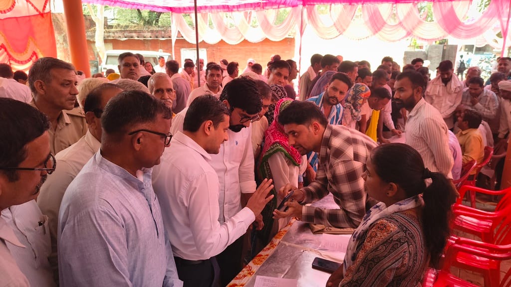Information about schemes obtained at the Seva Setu camp