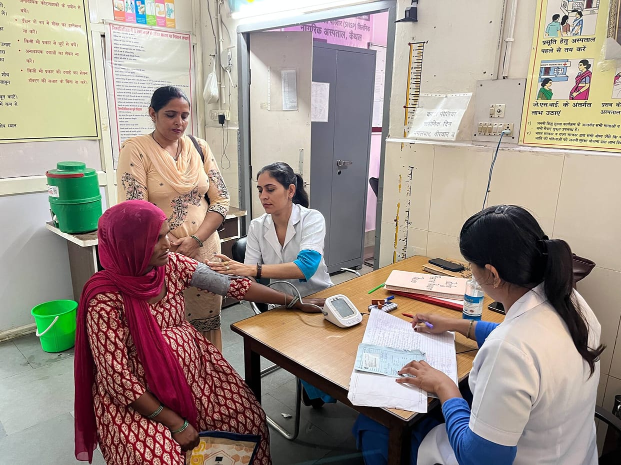 Shortage of nursing staff in hospitals; 32 posts vacant.