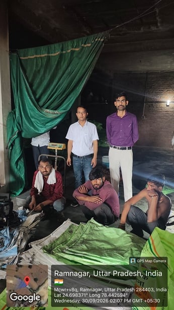 Lalitpur News: नकली खाद बनाने की फैक्टरी का भंडाफोड़, 217 बोरियां बरामद