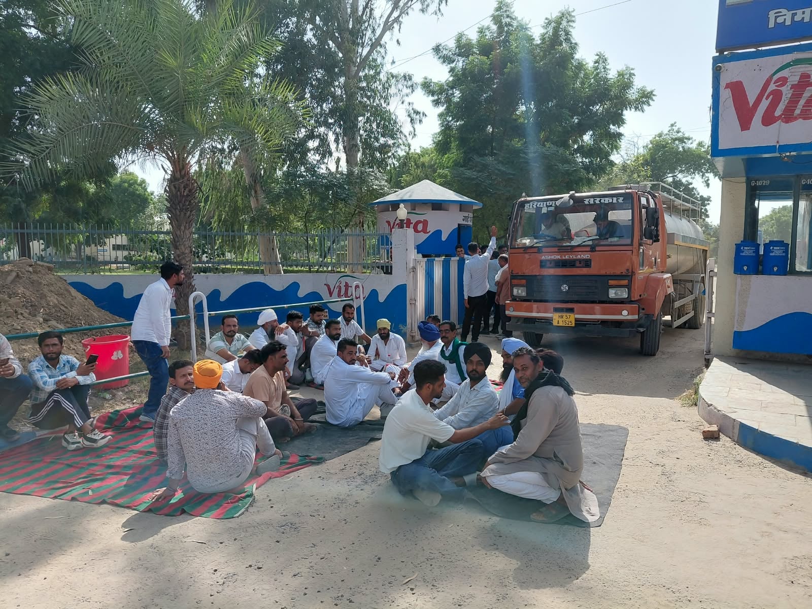 protest against vita