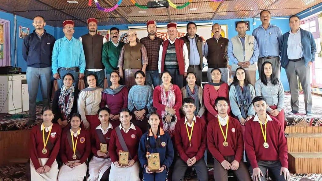 Students showcased their talent in the speech competition