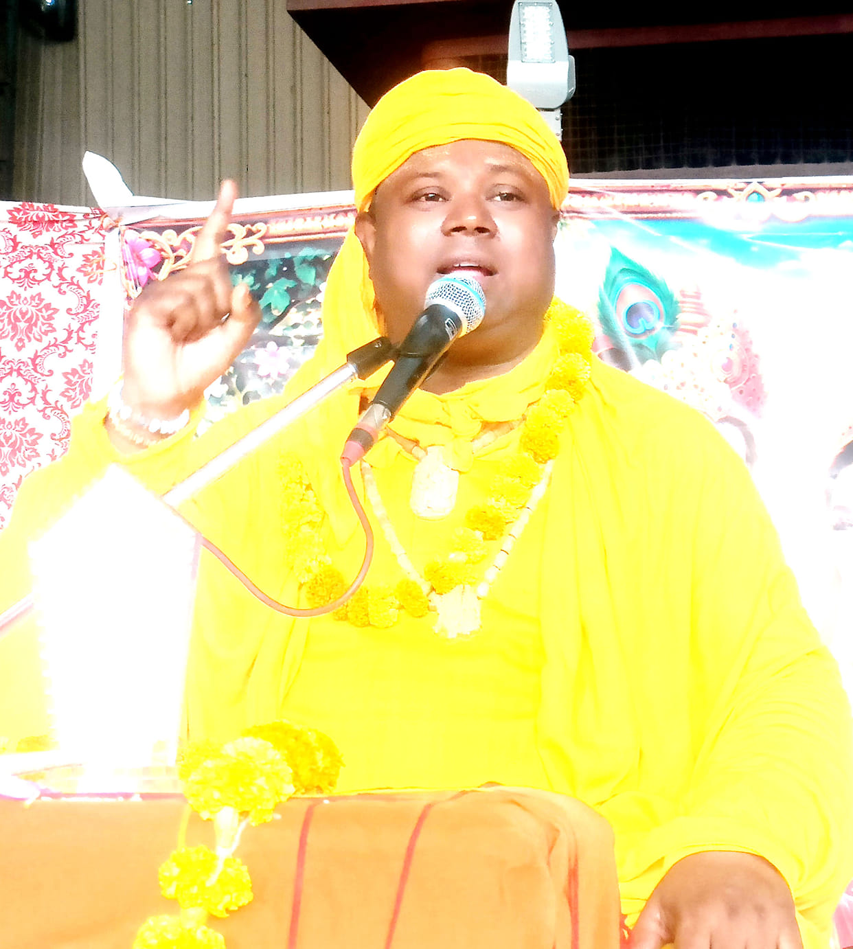 The Lord incarnates in various forms to establish righteousness: Vasant