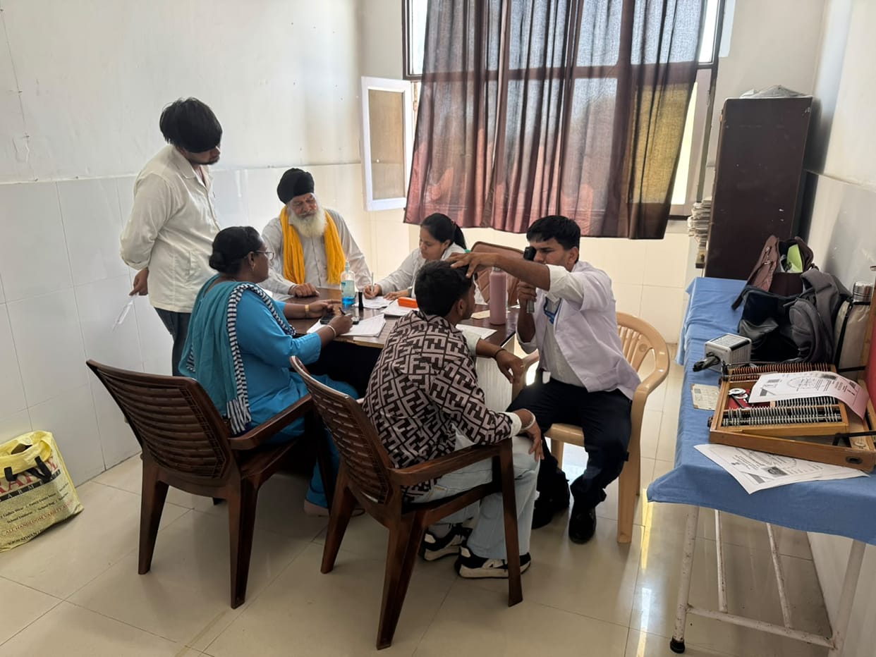 Health check-ups conducted for 397 people under the 'Seva Sankalp Abhiyan'